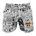 Aloha Straw Hat Wanted Poster Gym Shorts