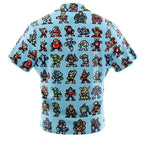 Retro Pixel Game Character Hawaiian Shirt