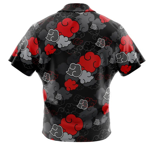 Akatsuki Red Cloud Anime Hawaiian Shirt