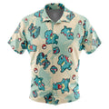 Pokemon Totodile All Over Print Hawaiian Shirt