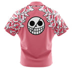 One Piece Law Pink Feather Hawaiian Shirt
