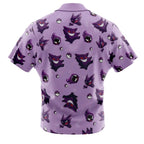 Pokemon Gastly Haunter Gengar Purple Hawaiian Shirt