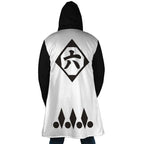 Bleach Byakuya Kuchiki Long Polar Fleece Zip Coat
