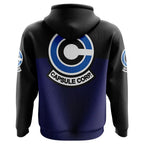 Dragon Ball Capsule Corp Color Block Hoodie