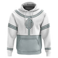 Anime Cosplay Color Block Hoodie