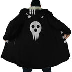 Soul Eater Logo Long Polar Fleece Zip Coat