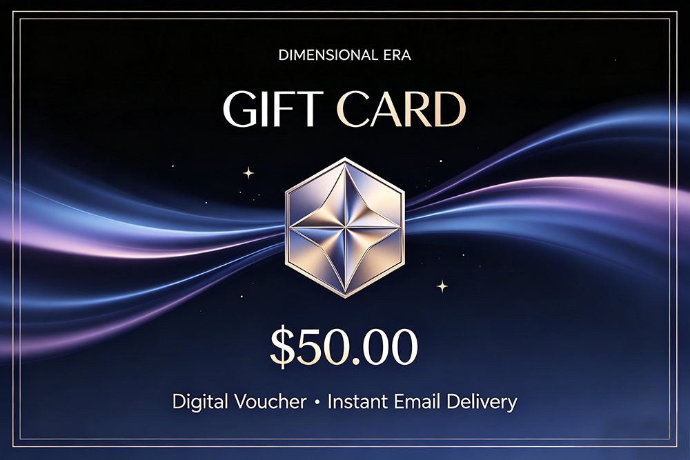 Dimensionalal Era Gift Card
