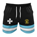 Fire Force Company 8 Uniform Striped Drawstring Shorts