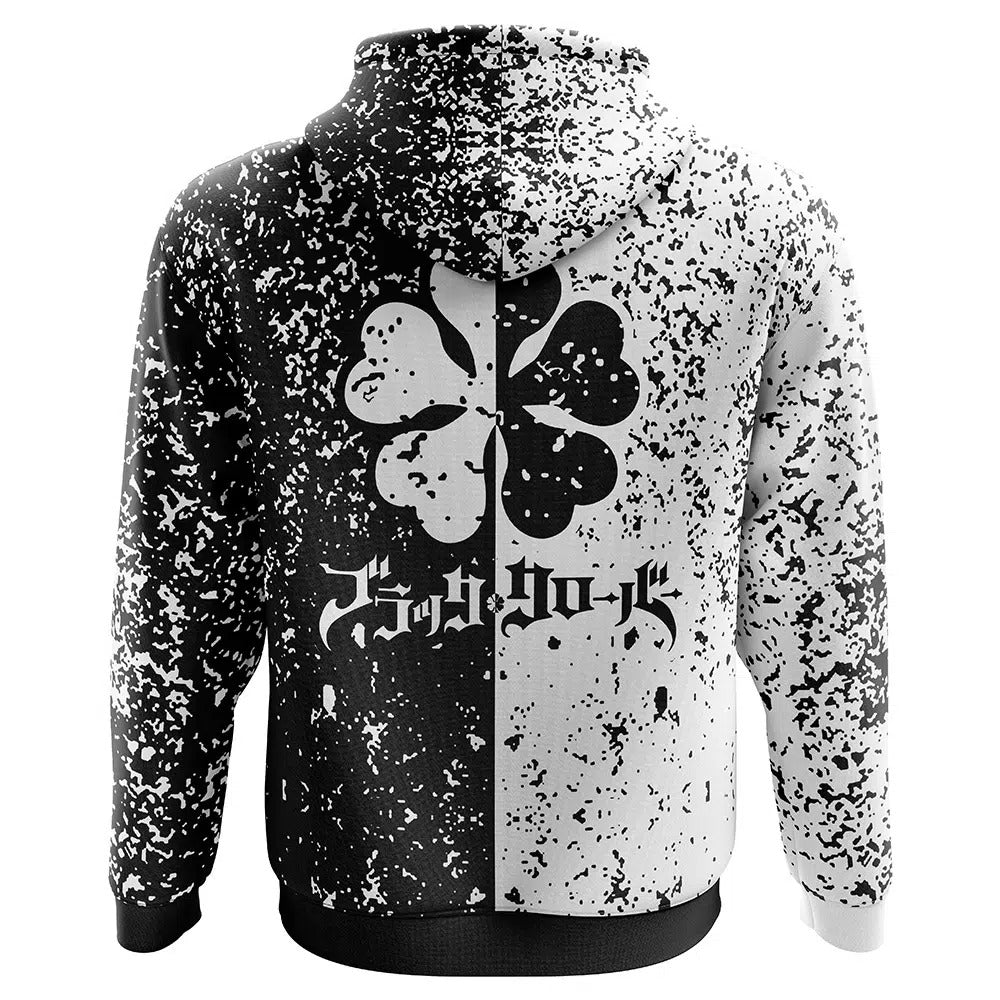 Black Clover Split Color Hoodie