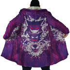 Pokemon Ghastly Haunter Gengar Graffiti Zip Hooded Cloak