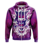 Pokémon Gengar Haunter Gastly Splatter Zip-Up Hoodie