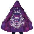 Pokemon Ghastly Haunter Gengar Graffiti Zip Hooded Cloak