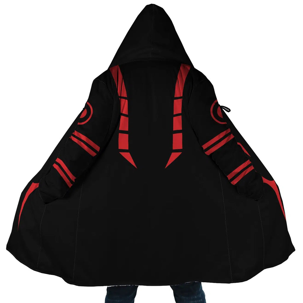 Jujutsu Kaisen Sukuna Mark Zip Hooded Cloak
