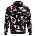 Anime Red Evil Eyes All Over Print Hoodie