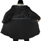 Sword Art Online Line Print Fleece Hooded Cloak