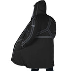 Sword Art Online Line Print Fleece Hooded Cloak
