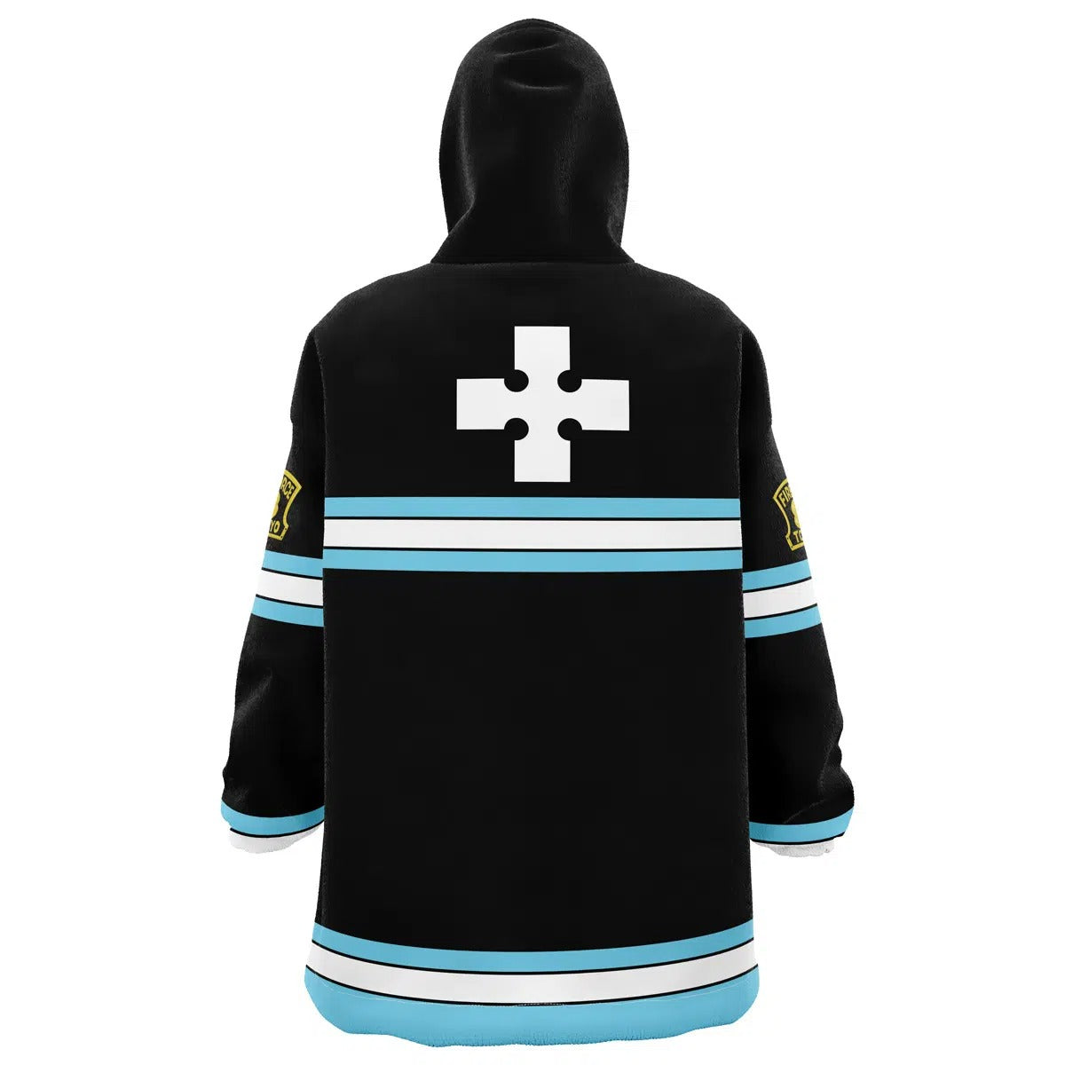 Fire Force 8th Company Uniform Hoodie Blanket