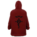 Fullmetal Alchemist Flamel Symbol Hoodie Blanket