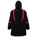 One Piece Crew Skull Print Hoodie Blanket