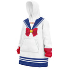Sailor Moon Uniform Hoodie Blanket