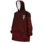Fullmetal Alchemist Distressed Flamel Hoodie Blanket