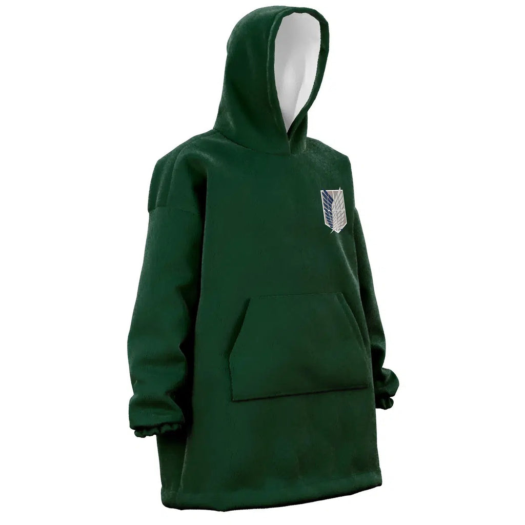 Survey Corps Wings of Freedom Hoodie Blanket
