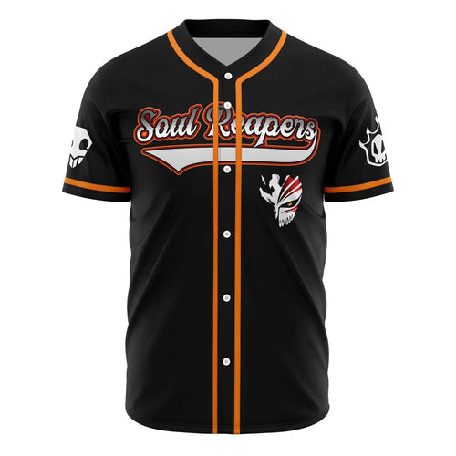Bleach Soul Reapers Ichigo Custom Baseball Jersey