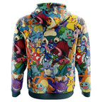 Pokemon All Characters All Over Print Hoodie