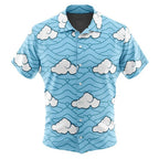 Demon Slayer Urokodaki Cloud Wave Hawaiian Shirt