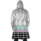 Demon Slayer Shinobu Butterfly Zip Hooded Cloak