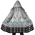 Demon Slayer Shinobu Butterfly Zip Hooded Cloak