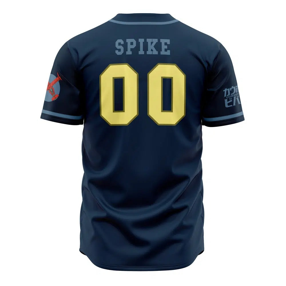 Cowboy Bebop Space Cowboys Spike Custom Baseball Jersey