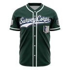 Attack On Titan Survey Corps Ackerman Custom Baseball Jersey