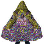 WWE Macho Man Psychedelic Wave Zip Hooded Cloak