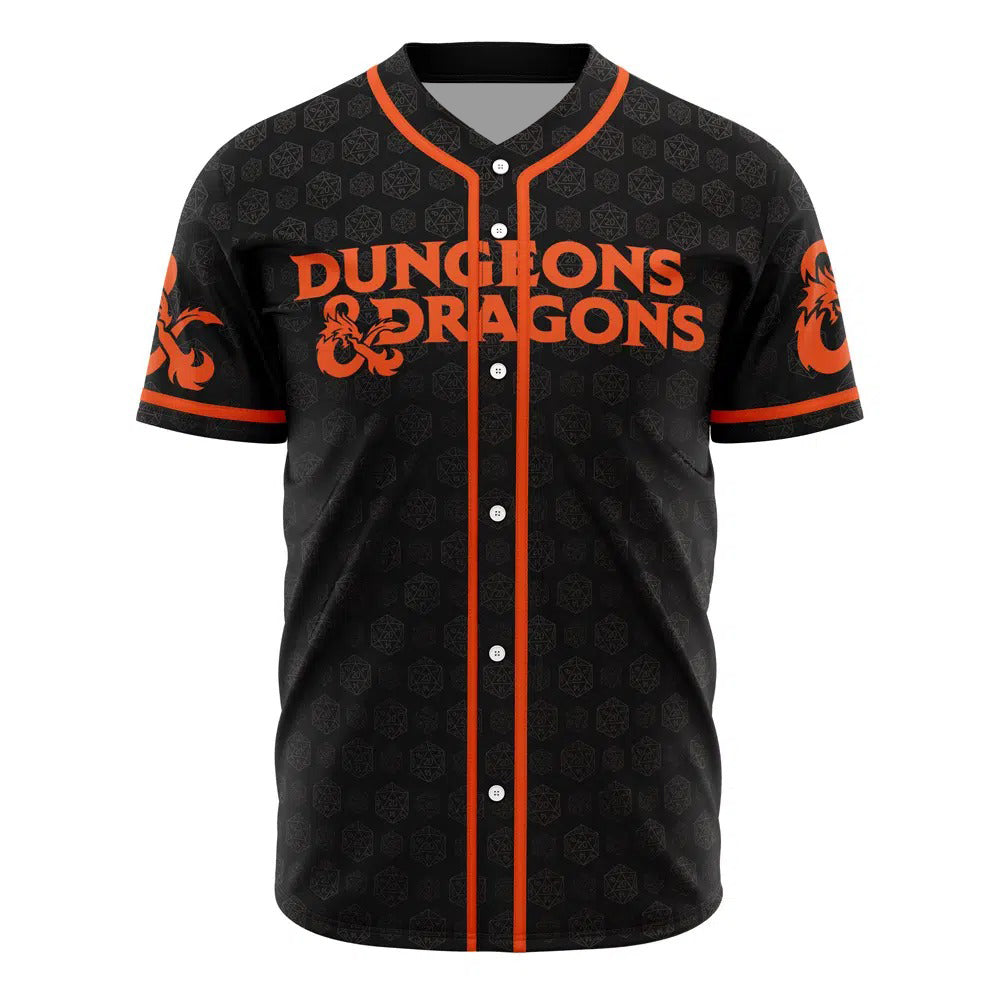Dungeons & Dragons DND Baseball Jersey