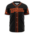 Dungeons & Dragons DND Baseball Jersey