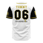 Power Rangers White Tiger Tommy Baseball Jersey