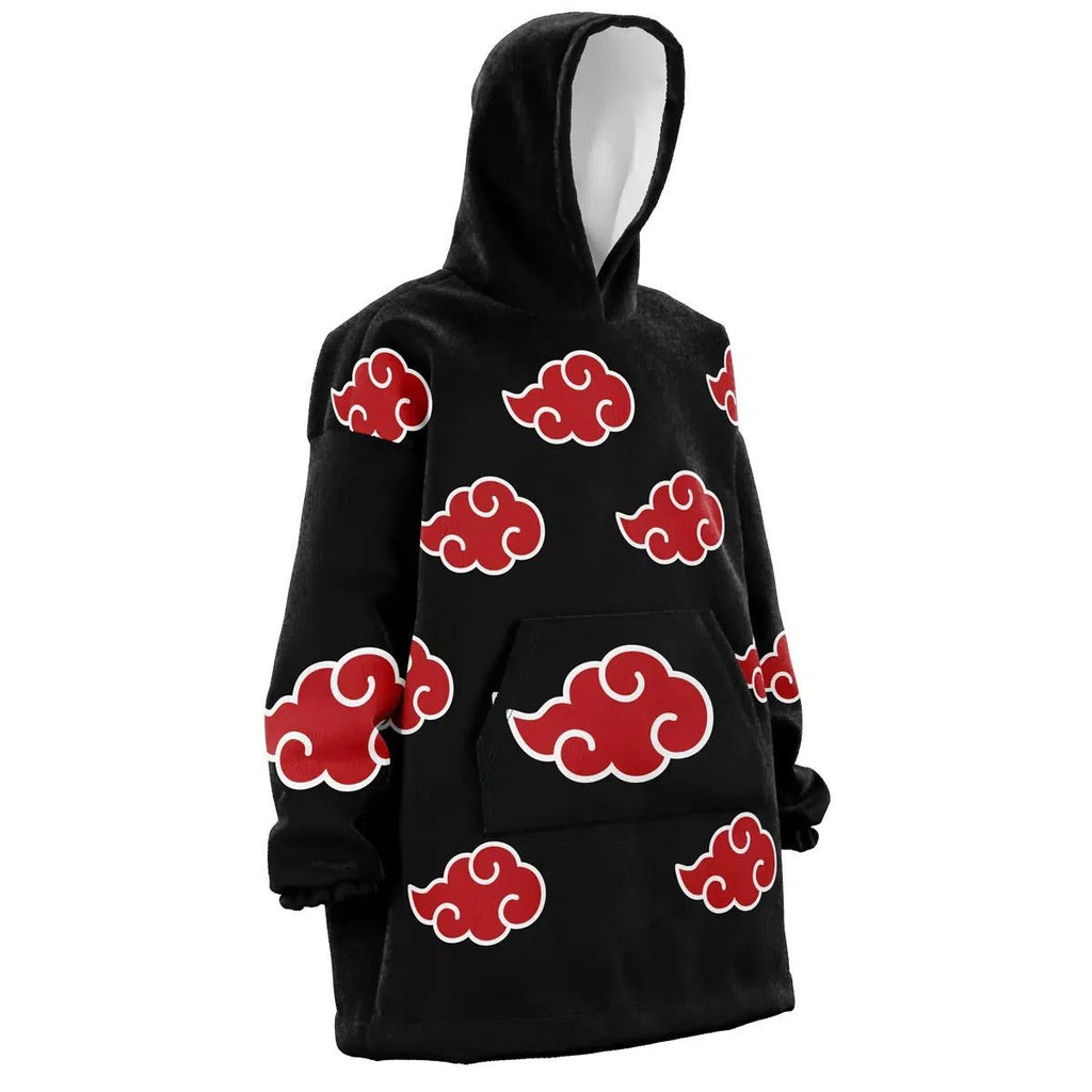 Akatsuki Red Cloud Oversized Hoodie Blanket - Dimensional Era