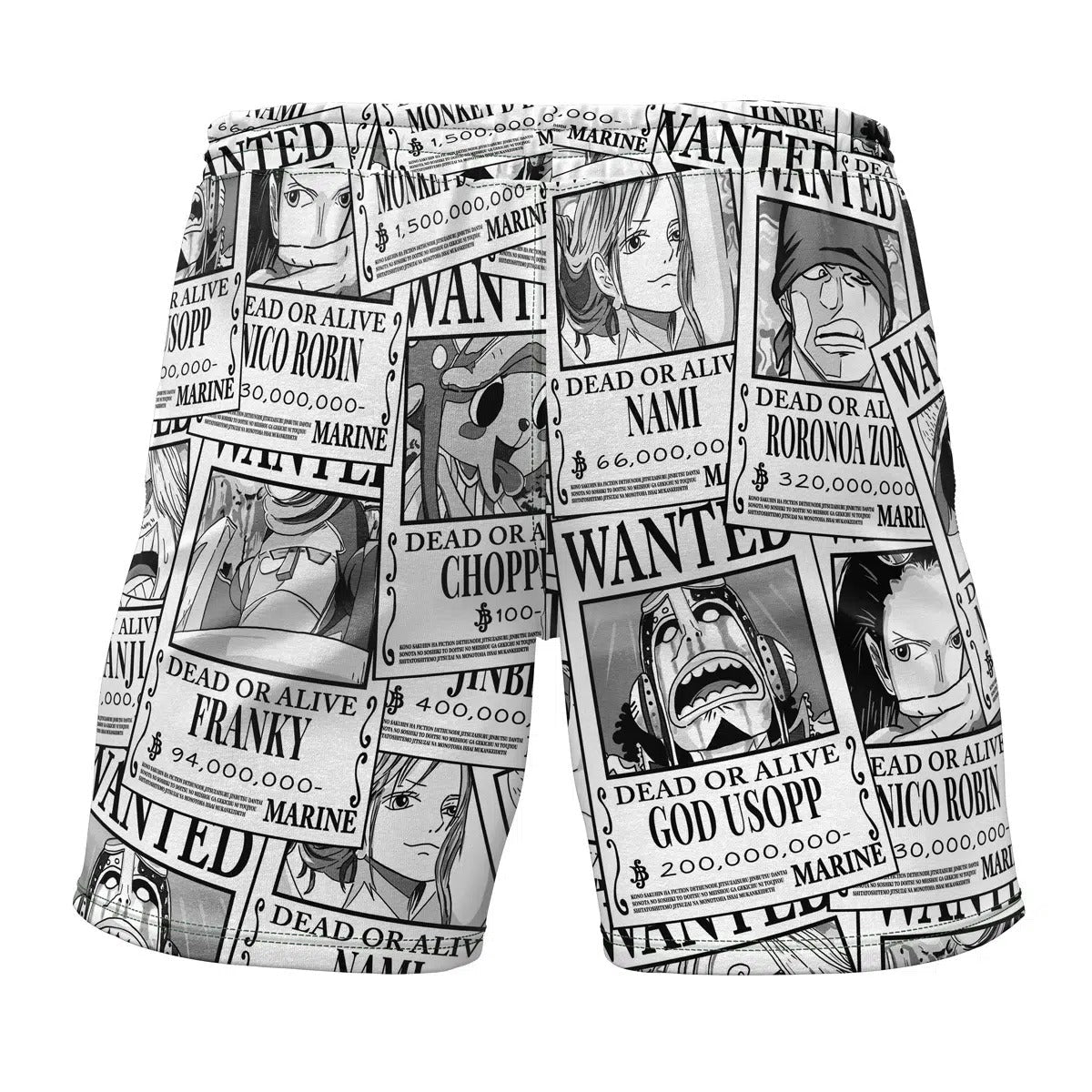 Aloha Straw Hat Wanted Poster Gym Shorts - Dimensional Era