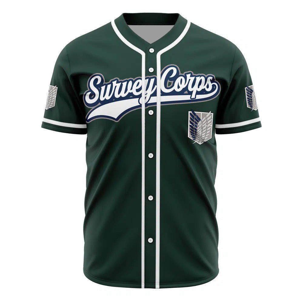 Attack On Titan Survey Corps Ackerman Custom Baseball Jersey - Dimensional Era