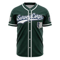 Attack On Titan Survey Corps Ackerman Custom Baseball Jersey - Dimensional Era