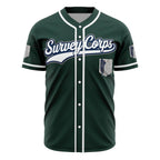 Attack On Titan Survey Corps Ackerman Custom Baseball Jersey - Dimensional Era