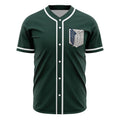 Attack On Titan Survey Corps Wings Of Freedom Baseball Jersey - Dimensional Era