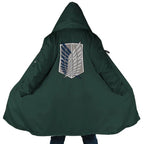 Attack On Titan Wings Of Freedom Zip Hooded Cloak - Dimensional Era