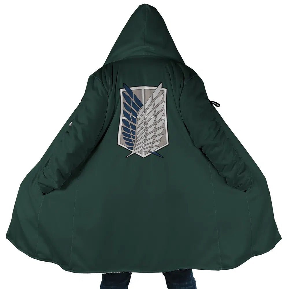 Attack On Titan Wings Of Freedom Zip Hooded Cloak - Dimensional Era