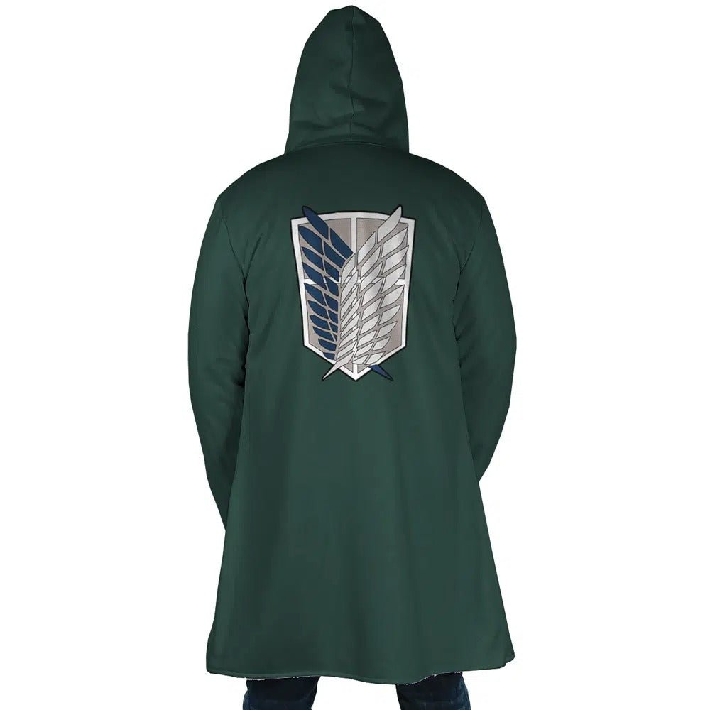 Attack On Titan Wings Of Freedom Zip Hooded Cloak - Dimensional Era