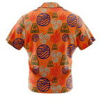 Avatar The Last Airbender Four Nations Element Button-Up Shirt - Dimensional Era