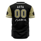 Black Bulls Black Clover Anime Baseball Jersey - Dimensional Era