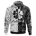Black Clover Split Color Hoodie - Dimensional Era