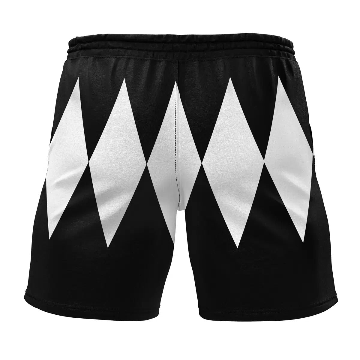 Black & White Diamond Shorts - Dimensional Era